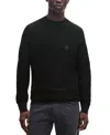 Hugo Boss Boss By  Men's Logo Patch Regular-fit Sweater In Black
