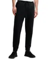 HUGO BOSS BOSS BY HUGO BOSS MEN'S LOGO PRINT TRACKSUIT BOTTOMS