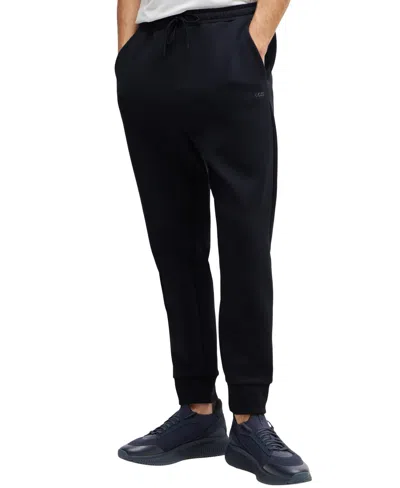 HUGO BOSS BOSS BY HUGO BOSS MEN'S LOGO PRINT TRACKSUIT BOTTOMS