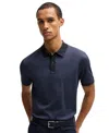 Hugo Boss Parlay Polo Shirt In Dark Blue