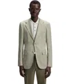 Hugo Boss Boss By  Men's Micro Pattern Regular-fit Blazer