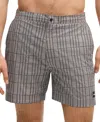 Hugo Boss Boss By  Men's Micro-print Swim Shorts In Multi