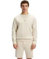 Hugo Boss Sweatshirt With Double B Monogram In White