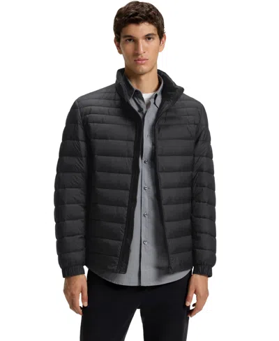 Hugo Boss Boss By  Men's Packable Slim-fit Jacket In Black
