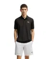 Hugo Boss Boss By  Men's Paddy Stretch-pique Regular-fit Polo Shirt In Black