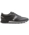 Hugo Boss Boss By  Men's Parkour Running Sneakers In Grey,white