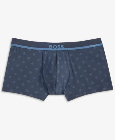Hugo Boss Boss By  Men's Printed Logo Trunks
