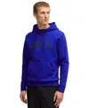 Hugo Boss Boss By  Men's Regular-fit Logo Print Hoodie In Open Blue
