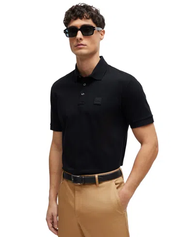 Hugo Boss Boss By  Men's Regular Fit Polo In Black