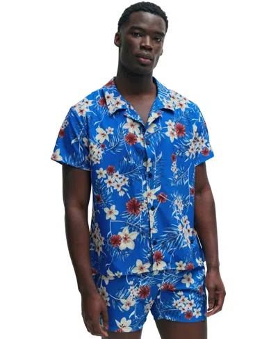 HUGO BOSS BOSS BY HUGO BOSS MEN'S REGULAR-FIT PRINTED BEACH SHIRT