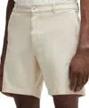 Hugo Boss Boss By  Men's Regular-fit Shorts In Open White