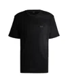 Hugo Boss Thompson Logo Cotton Jersey T-shirt In Black