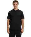 Hugo Boss Boss By  Men's Relaxed-fit Stretch Cotton T-shirt In Black