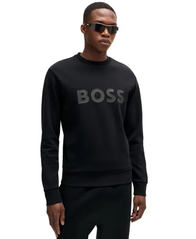 Hugo Boss Nylon Sweatshirts In Black