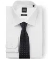 Hugo Boss Boss By  Men's Silk Jacquard Patterned Tie