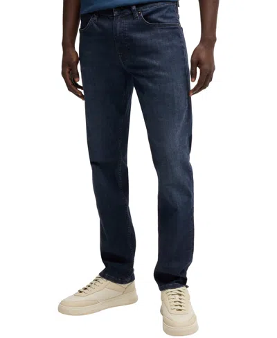 Hugo Boss Boss By  Men's Slim-fit Jeans In Navy