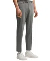 Hugo Boss Boss By  Men's Slim-fit Super-stretch Trousers In Dark Gray