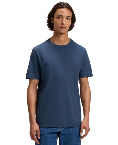 Hugo Boss Boss By  Men's Slub Cotton Regular-fit T-shirt