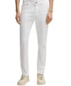 Hugo Boss Boss Delaware Slim Fit Five Pocket Pants In White