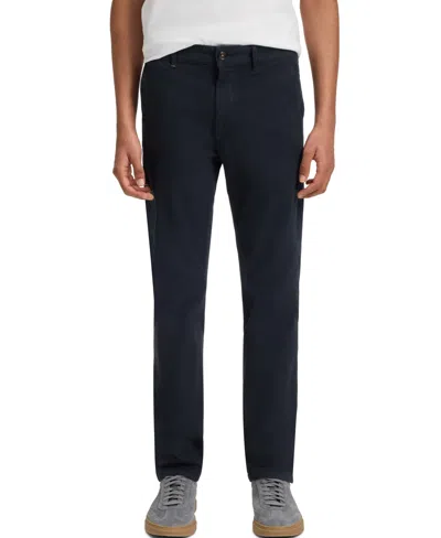 Hugo Boss Boss By  Men's Stretch-cotton Dobby Slim-fit Pants In Black