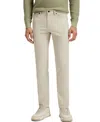 Hugo Boss Boss By  Men's Stretch-cotton Moleskin Slim-fit Pants In Brown