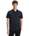Hugo Boss Boss By  Men's Stretch-cotton Pique Slim-fit Polo Shirt