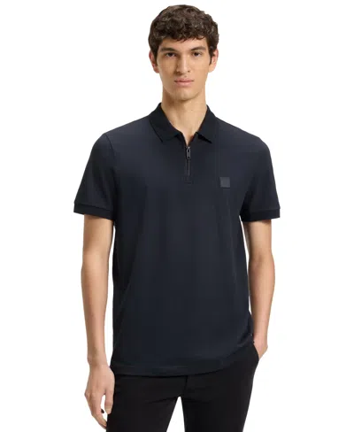 Hugo Boss Boss By  Men's Stretch-cotton Pique Slim-fit Polo Shirt