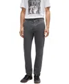 Hugo Boss Boss By  Men's Stretch-cotton Satin Slim-fit Chinos In Gray