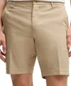 Hugo Boss Boss Man Shorts & Bermuda Shorts Beige Size 30 Cotton, Elastane In Open Beige