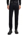 Hugo Boss Boss By  Men's Black Super-soft Regular-fit Jeans In Navy