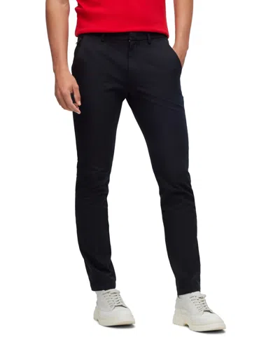 Hugo Boss Boss By  Men's Stretch Slim-fit Trousers In Black