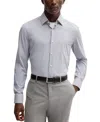 Hugo Boss Boss By  Men's Striped Slim-fit Performance-stretch Shirt In Light Blue
