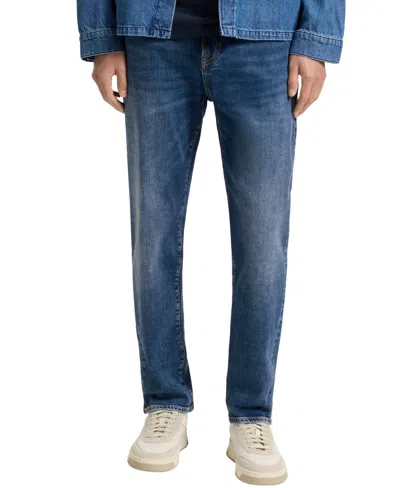 Hugo Boss Boss By  Men's Super-stretch Denim Regular-fit Jeans In Blue