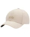Hugo Boss Boss By  Men's Embroidered Logo Six-panel Cap In Open Beige
