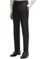 Hugo Boss Slim-fit Trousers In Virgin Wool With Stretch In Gray