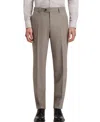 Hugo Boss Boss By  Men's Virgin Wool Tapered-fit Pants In Brown