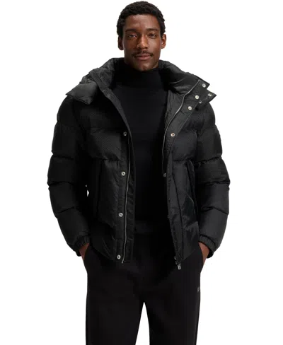 Hugo Boss Boss Corbinian5 Hooded Jacket Black