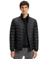 Hugo Boss Oden2 Mens Padded Jacket In Black