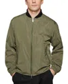 Hugo Boss Boss By  Men's Water-repellent Regular-fit Jacket In Open Green