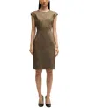 Hugo Boss Boss By  Women's Cap-sleeve Dress In Open Misc