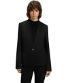 Hugo Boss Boss By  Women's Collarless Regular-fit Jacket In Black