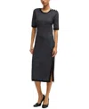 Hugo Boss Boss By  Women's Crew-neck Dress In Open Misc
