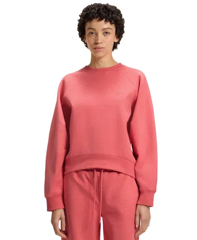 Hugo Boss Boss By  Women's Melange Cotton-blend Sweatshirt