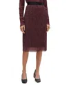 Hugo Boss Boss Evibelle Skirt In Open Miscellaneous