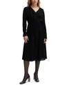 Hugo Boss Boss By  Women's Regular-fit Dress In Black