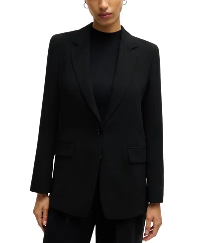 HUGO BOSS BOSS BY HUGO BOSS WOMEN'S REGULAR-FIT BLAZER