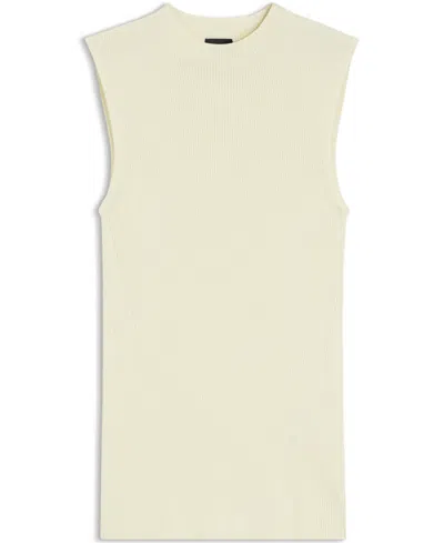 Hugo Boss Boss By  Women's Sleeveless Mock-neck Top In Brown