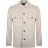 Hugo Boss Boss C Carper Overshirt Beige In Beige