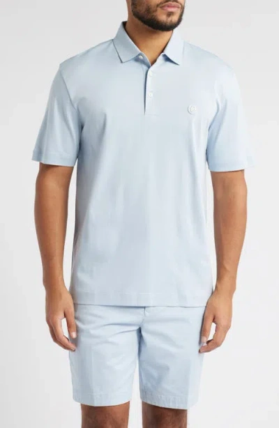 Hugo Boss Boss C-parris Polo In Light/pastel Blue