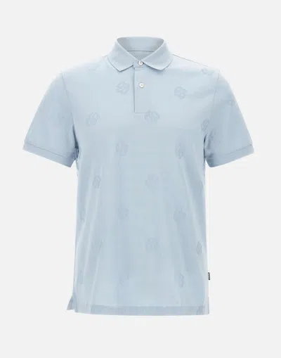 Hugo Boss Boss C Prout 109 Light Blue Polo